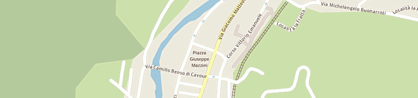 Mappa della impresa lo smeraldo a CASTEL FOCOGNANO
