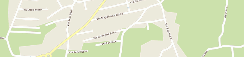 Mappa della impresa la fiduciaria di capovilla loris massimo e c sas a CRESPANO DEL GRAPPA