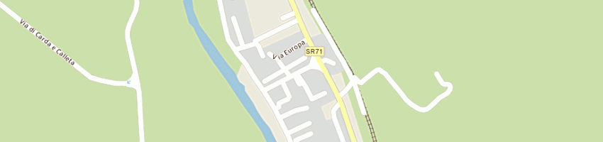 Mappa della impresa luka's di innocenti giuseppe a CASTEL FOCOGNANO