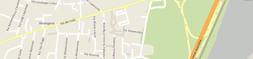 Mappa della impresa pretto stefano a PADOVA
