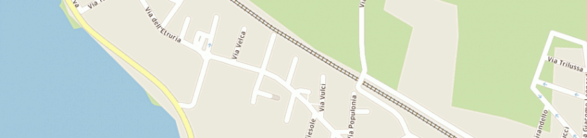Mappa della impresa etruria gym a SANTA MARINELLA