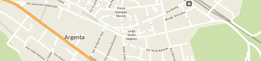 Mappa della impresa vanzini bepy a ARGENTA