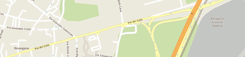 Mappa della impresa setes srl a PADOVA