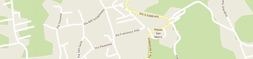 Mappa della impresa studio di progettazione prevedello archgazza paolo e prevedello edy a CRESPANO DEL GRAPPA