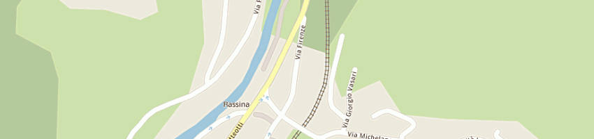 Mappa della impresa poste italiane spa a CASTEL FOCOGNANO