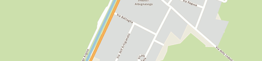 Mappa della impresa cpa srl a ABANO TERME