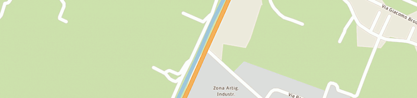Mappa della impresa onda color srl a ALBIGNASEGO