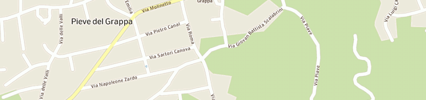 Mappa della impresa rifo italia a CRESPANO DEL GRAPPA