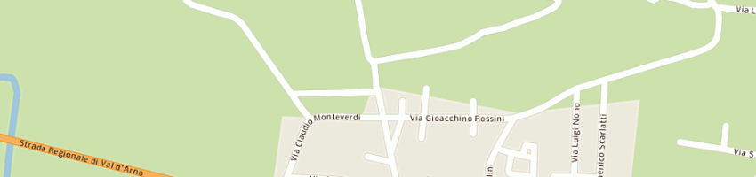 Mappa della impresa il casolino a AREZZO