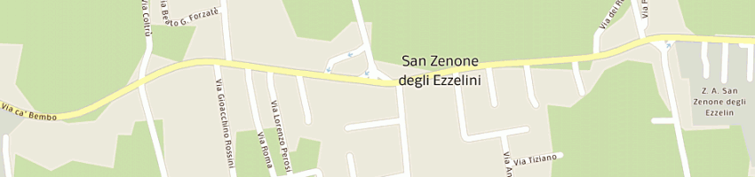 Mappa della impresa bonato luciano a SAN ZENONE DEGLI EZZELINI