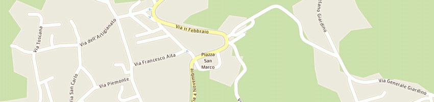 Mappa della impresa osteria san marco a CRESPANO DEL GRAPPA