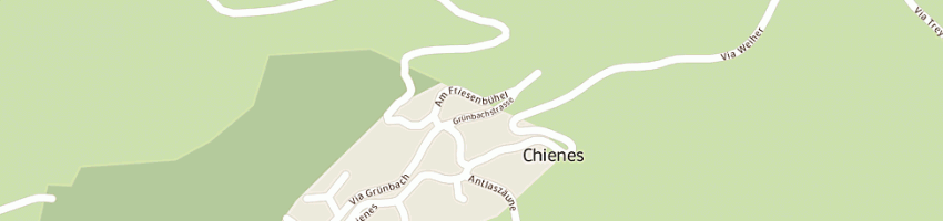 Mappa della impresa vigili del fuoco volontari chienes a CHIENES
