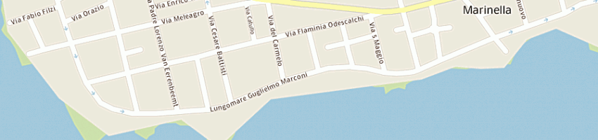 Mappa della impresa forti massimiliano a SANTA MARINELLA