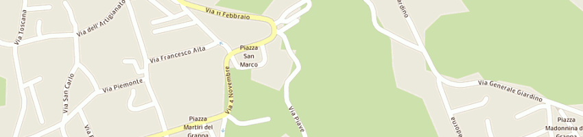 Mappa della impresa bortolazzo luigi a CRESPANO DEL GRAPPA