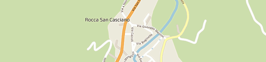 Mappa della impresa piovaccari tiziano a ROCCA SAN CASCIANO