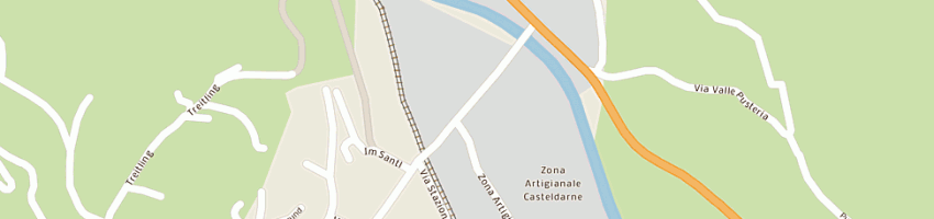 Mappa della impresa agl srl a CHIENES