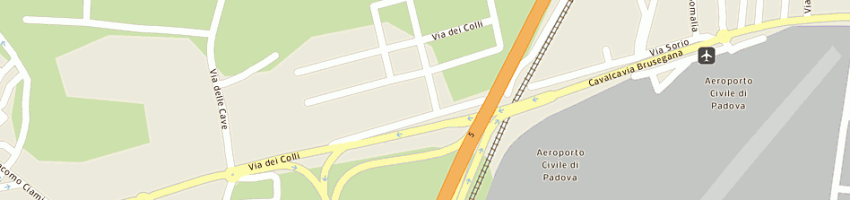 Mappa della impresa uildm a PADOVA