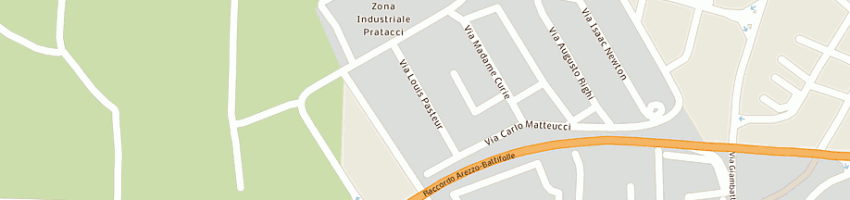 Mappa della impresa bulletti fratelli (snc) a AREZZO