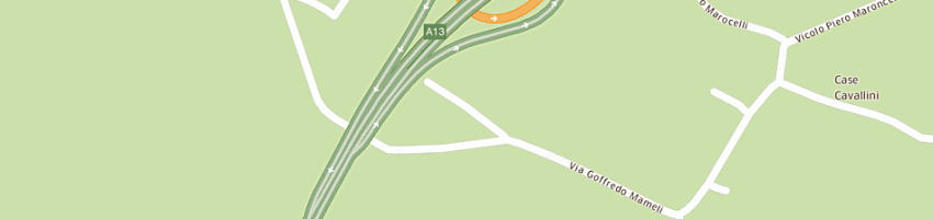 Mappa della impresa tico metalli srl a ALBIGNASEGO
