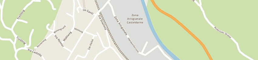 Mappa della impresa bistro' servus a CHIENES