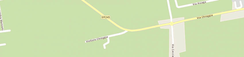 Mappa della impresa viezzer paola a CASTELLO DI GODEGO