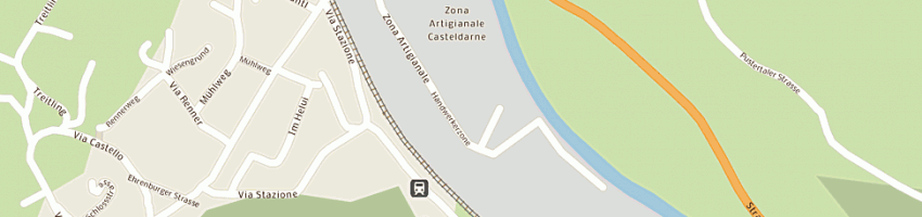 Mappa della impresa weger walter srl a CHIENES