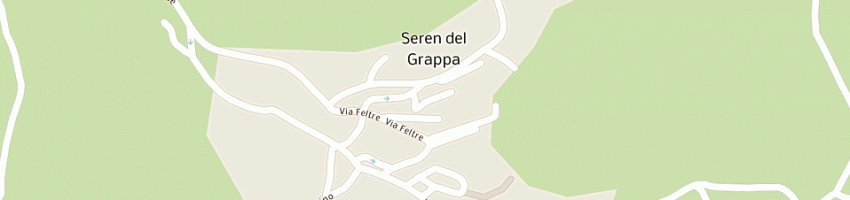 Mappa della impresa vanzin gino a SEREN DEL GRAPPA