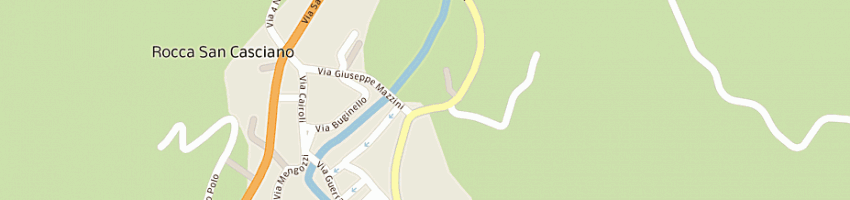 Mappa della impresa pini giuseppe a ROCCA SAN CASCIANO