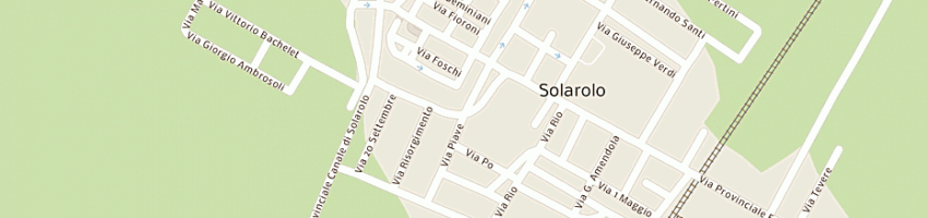 Mappa della impresa teorema soc coop a rl a SOLAROLO