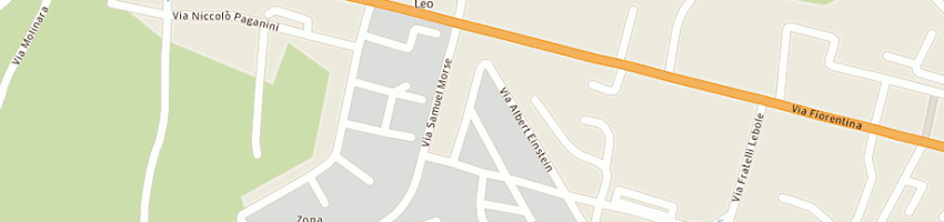 Mappa della impresa colorificio erreesse (snc) a AREZZO