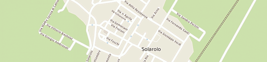 Mappa della impresa municipio di solarolo a SOLAROLO