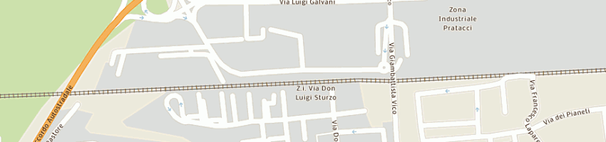 Mappa della impresa bianchi srl a AREZZO