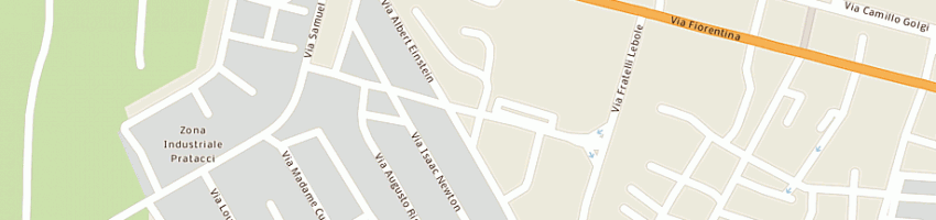 Mappa della impresa basagni domenico srl a AREZZO