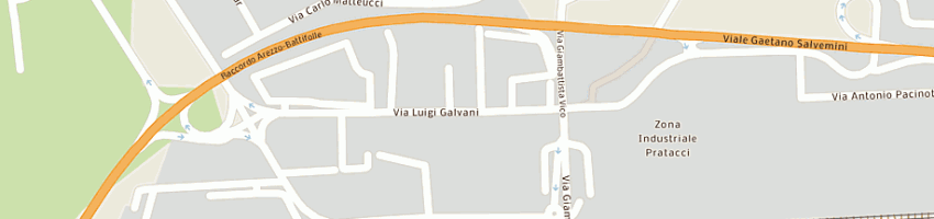 Mappa della impresa marrone alessandro a AREZZO
