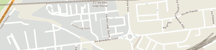 Mappa della impresa corsi export srl a AREZZO