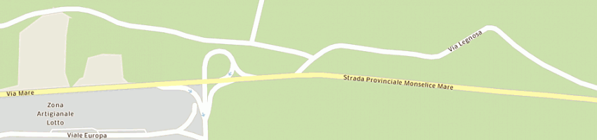 Mappa della impresa la casa edile (srl) a TRIBANO