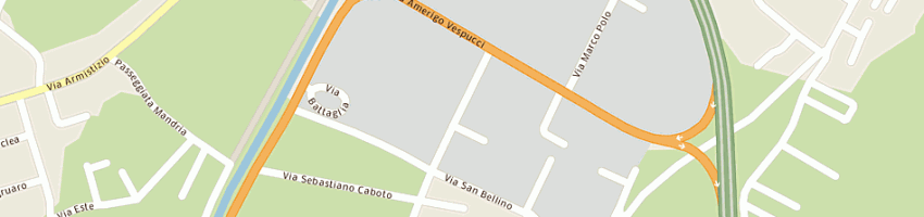 Mappa della impresa capica minuterie spa a ALBIGNASEGO