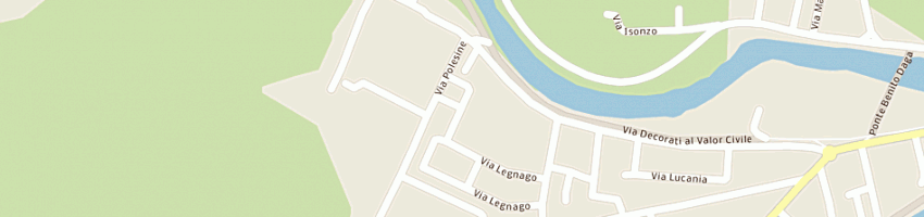 Mappa della impresa belfort di fontanella enrico e calore patrizia (snc) a PADOVA
