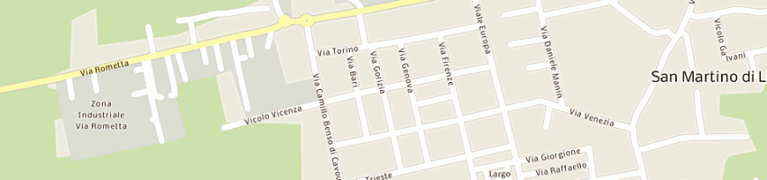 Mappa della impresa studio associato pigozzo pivato - consulenti del lavoro a SAN MARTINO DI LUPARI