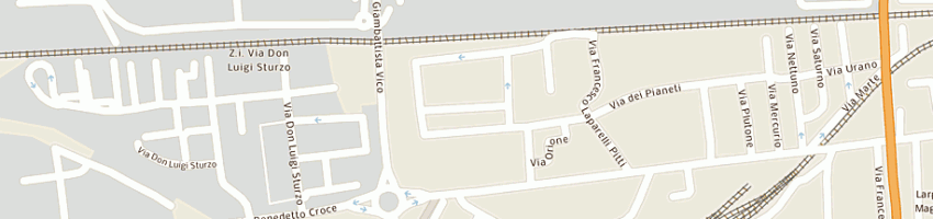 Mappa della impresa vogue preziosi (sas) a AREZZO