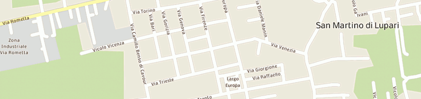 Mappa della impresa bettan carlo a SAN MARTINO DI LUPARI