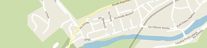 Mappa della impresa falsini alfredo a CAPOLONA
