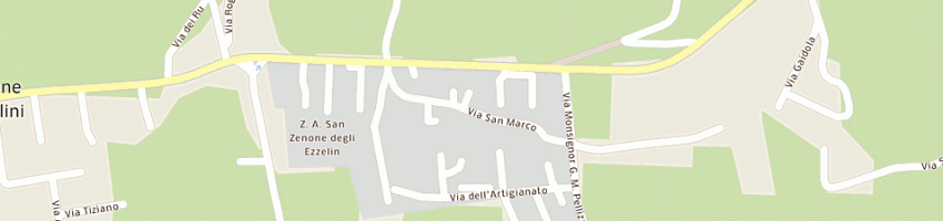 Mappa della impresa sire sas di brusegan katia e c a SAN ZENONE DEGLI EZZELINI