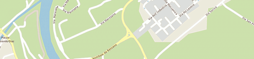 Mappa della impresa bar tiso a VIGODARZERE