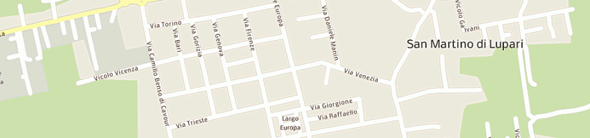 Mappa della impresa eurofrutta di villatora silvestro a SAN MARTINO DI LUPARI