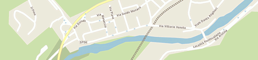 Mappa della impresa buona vacanza arezzo a AREZZO