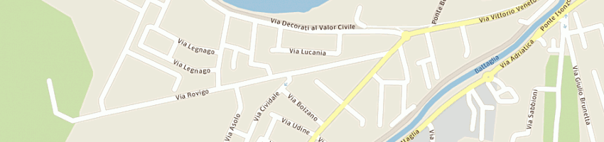 Mappa della impresa trevisan danilo a PADOVA
