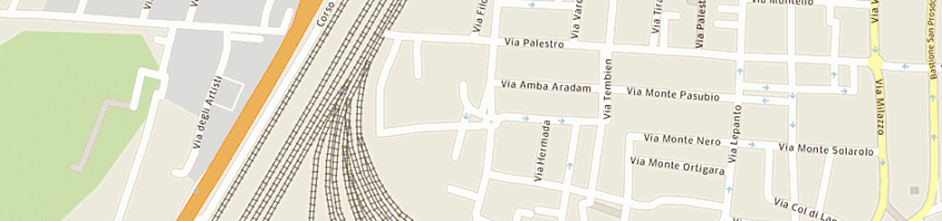 Mappa della impresa fira di bandoli alberto e c sas a PADOVA