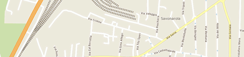 Mappa della impresa evansalus club a PADOVA