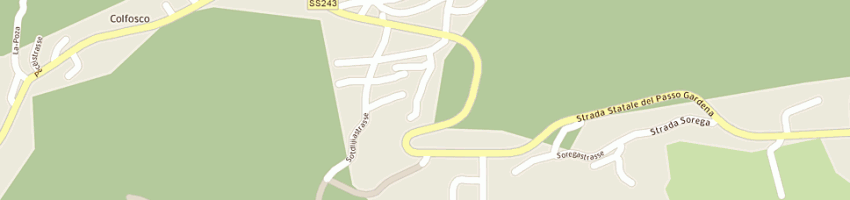 Mappa della impresa polyphoto di ugo visciani a CORVARA IN BADIA